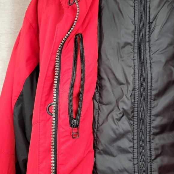 Polo Ralph Lauren Vintage Red and Black Ski Jacket Men's XL - Picture 3 of 16